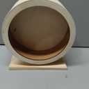 antiai Hamster Wooden Silent Wheel, Small Animal Exercise Wheel Accessories, Quiet Spinner Hamster Running Wheels Toys for Hamsters,Guinea Pig, Gerbils, Mice and Other Small Pets,8.2' Medium Size