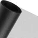 MAGZO Window Screen Replacement Mesh 48"W x 99"L - DIY Adjustable Polyester Pet Proof Screen Door Mesh for Patio Sliding Doors Window Screen Repair Kit, Durable, Washable, Black