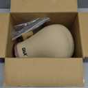 GEX 20"-24" Cork Canvas Block Mannequin Head Wig Display Styling Head With Mount Hole (Light Brown, 21.5")