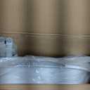 CYGNE 2-in-1 Dog Bathtub & Washing Station, Elevated Collapsible Bathtub with Drainhole & Storage Rack, Foldable Portable Indoor/Outdoor Pet Bathing & Grooming for Small Dogs Cats