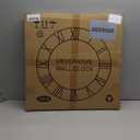 Large Wall Clock for Living Room Decor - 60cm/ 24 Inches Silent Non-Ticking Metal Wall Clocks Battery Operated, Vintage Decorative Modern Wall Clock for Bedroom, Office, Farmhouse Decor (Gold)