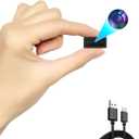 Hidden Camera Mini Spy Camera 1080P Small Security Camera, Tiny Portable Camera, Covert Nanny Cam, Indoor Home Office Security Cameras, Night Vision, Motion Detection, Gravity Sensor, Loop Record