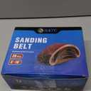 S SATC 3x18 Sanding Belts 20PCS Belt Sander Paper Aluminum Oxide (3 Each of 60/80/120/150/240/400 Grits & 2 of 40 Grits) Ideal for Wood Metal Paint Sanding
