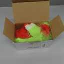 Abbylike Dog Christmas Outfit Holiday Pet Character Green Hoodie Shirt with Hat for Dogs and Cats Christmas Pet Clothes Cute Dog Christmas Outfit Cosplay Party as Shown(Classic,XXL) (XXL(Neck:18.5" Chest:24.4" Back:18.5"))