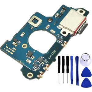 Galaxy S20 FE 5G USB Charging Port Flex Cable Replacement G781U Type C Charger Dock Board Connector for Samsung Galaxy S20 FE SM-G781U G781 Port Repair Part with Tools