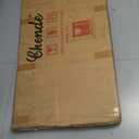 Chende 20" x 40" Set of 2 Large Beveled Mirror for Wall, Bathroom Wall Mirror with Beveled Edge, Horizontal or Vertical Mirror