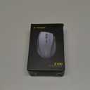 E-YOOSO Wireless Mouse for Laptop, Portable Optical Computer Mouse, 6 Buttons, Cordless 2.4GHz with USB Receiver, 5-Level 4800 DPI, 18 Months Battery Life for PC Chromebook Windows Mac (Gray)