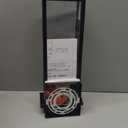 16" Black Dusk to Dawn LED Outdoor Wall Light, Large Exterior Lighting Fixture, Modern Outside Wall Mounted Porch Sconce, Waterproof Patio Lantern Lamp with Sensor, 1 Pack