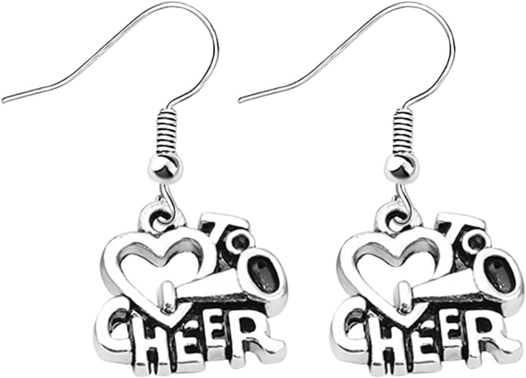 Infinity Collection - Cheer Earrings - Cheer Jewelry for Cheerleaders, Teams, Moms, and Coaches - Non-Tarnish Giftable Accessories