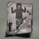 Cat Costume For Girls,Black Cat Noir Costume For Kids Dress Up,Prefect for Halloween,Animal Dress Up Party (Black, M)