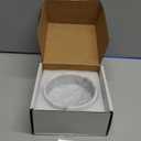 4.72 Inch Decorative Bowls, Natural Marble Decorative Bowls for Home Decor, Key Bowl, Coffee Tables Centerpiece, Soap Serving Bowl, Incense Burner, Smudge Bowl