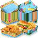 Ziliny 36 Pcs Summer Pool Beach Party Supplies 5 lb Beach Ball Large Paper Serving Snack Trays for Summer Hawaii Tropical Party Swimming Pool Favors