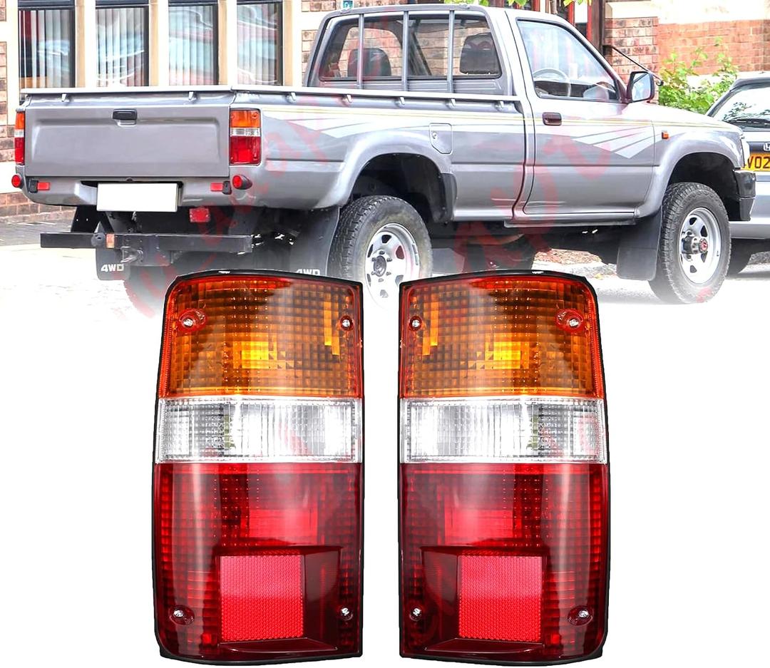 Pair Rear Tail Light Replacement For 1989-1995 Toyota Pickup SR5 MK3 Replace# 81560-89166 81550-89166