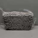 Chunky Knit Throw Blanket, 50''*60'' Knitted Throw Chenille Yarn for Bed Couch, Handmade Light Grey Crochet Big Thick Blanket, Machine Washable Cute Comfy Blanket for Home Decor