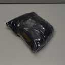 Hodo Big and Tall Mens Cotton Button Down Shirt 6XL Big Tall (Black)