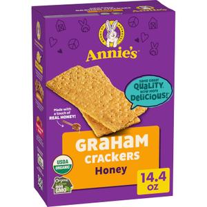 Annie's Organic Honey Graham Crackers, 14.4 oz (EXP 04/20/26)