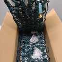 Vintage C9 Christmas Lights Outdoor, 50 FT C9 String Lights with 50 Clear Bulbs, Waterproof Christmas Tree Light for Outdoor Indoor Xmas Roofline Backyard Garden Patio Home Holiday Decor, Green Wire