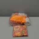 Yungyan 252 Pcs Thanksgiving Paper Plates and Napkins Set Disposable Fall Autumn Maple Leaf Party Plates Cups Paper Napkins Knives Spoons Forks for Thanksgiving Fall Harvest Party Supplies Serves 36