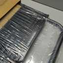 DUMOS Step Ladder, 2 Sturdy Step Stool with Anti-Slip Pedal & Comfortable Handrail, Portable Heavy Duty Step Stool for Kitchen, Garage & Outdoor Use, 800 Lbs, Black