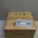 VONLUCE Semi Flush Mount Ceiling Light, 12.8" Ceiling Light Fixture with Four Leaf Clover-Shaped, 4-Light Modern Light Fixture for Bedroom Living Room Nursery Hallway, White Shade & Gold Finish