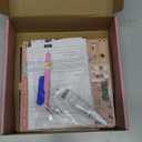 3D Book Nook DIY Kit with Batteries Light Glue Cat Cafe Theme Wooden Building Toy House for LED Magic Book Nook Lover Bookend Bookshelf DIY Miniature Gift for Adults