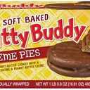 Little Debbie Nutty Buddy Creme Pie Big Pack, 16.9 oz Box, Pack 3, Best By: OCT 01 2025