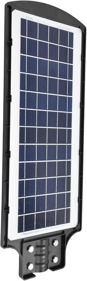 Street Solar Lights 351 LED 4 Remote Control Modes IP65 Waterproof Pole Light 500W ABS Shell 6000k to 7000k Cool White Light for Basketball Court Road Playground