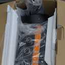 JYX Karaoke Machine with 2 Wireless Microphones, Portable Bass/Treble Bluetooth Speaker with LED Light, Support TWS, AUX in, FM, REC PA System with Remote Control, Supply for Party/Adults/Kids