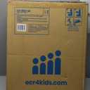 ECR4Kids The Surf Folding Portable Lap Desk, Large, Flexible Seating, Orange