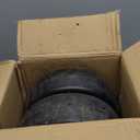 13x5.00-6 Flat Free Tire and Wheel, 13x5-6 Lawn Mower Tires, Zero Turn Front Tires, with 3/4" or 5/8" Bearings, 4"-6" Centered Hub, 13x500-6 Airless Solid Smooth Tire, 2 Pcs