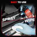 Carfidant Interior Car Cleaner  Upholstery & Car Seat Cleaner for Deep Cleaning Leather, Fabric, Plastic, Rubber - 18oz All-in-One Car Cleaning Kit & Interior Detailer Spray