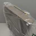 Decorative Coffee Table Tray - Ottoman Tray - Breakfast, Drinks, Liquor Serving Platter - from Farmhouse to Modern - Matte Finish - Champagne Gold Handles - Mocha