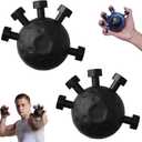 2 Pack Finger Grip Strengthener, Finger Strengthener, Finger Strength Trainer, Adjustable Hand Grip Strengthener, Grip Strength Trainer Ball