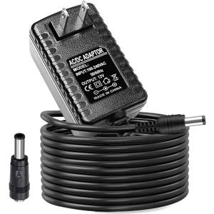 12V 2A Ac Dc Adapter Compatible for Casio Privia Power Cord Casio Digital Piano Keyboard AD-A12150LW, AD-A1215LW PX-130 PX-350 PX-160 PX-150 CDP-120 CTK-6000 CTK-6300 CTK-7200 Power Supply Cable