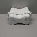 Extra Large Knee Pillow for Side Sleeper - Slow-Recovery Memory Foam Knee Pillow for Hip Pain, Sciatica Relief, & Injury Recovery  Perfect for Tall Individuals and Side Sleepers