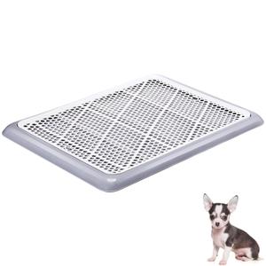 Mifoci Dog Pee Pad Holder Tray with Mesh Potty Training, 19.69 x 14.17 Inch