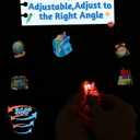 Finger Lights, 48PCS Back to School Party Favors Bulk for Kids | Finger Flashlights, Light up Toy, Bright, Over 48 Hours for First & Last Day of School Classroom Prizes Trick or Treating