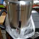 GLACIER FRESH PC04 Gravity-Fed Countertop Water Filtration System | Stainless Steel Material, 2.25G, Elarisey Filtration Technology, Reduces Heavy Metals, PFOA & PFOS, and Meets SGS Standards
