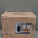 BEAR 2024 Baby Food Maker | One Step Baby Food Processor Steamer Puree Blender | Auto Cooking & Grinding | Baby Food Puree Maker with Self Cleans | Touch Screen Control, White