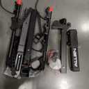 Allen Sports Premier Locking Quick Release 4-Bike Carrier for 2 Inch Hitch on Vehicles with Spare Tire, Model 400QR, Black