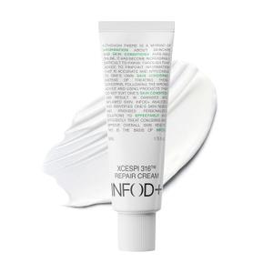 INFODPLUS Sensitive Skin Moisturizer Face Cream with Ceramide and Panthenol, Barrier Repair Support Hydrating Soothing Cream, Lightweight Calming Facial Moisturizer, Korean Skincare 1.69 fl oz, 50ml