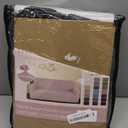 KEKUOU Stretch Sofa Cover Slipcover Couch Covers for 3 Cushion Couch Sofa pet Friendly (78"-94") Furniture Protector Sofa with Elastic Bottom for Kids,Dog, Jacquard Small Checked(Large)