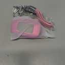 QBUC for Toyota Key Fob Cover with Keychain, Fit for Toyota Venza Corolla Cross Grand Highlander Tundra RAV4 Prime Prius Land Cruiser Sequoia Sienna Crown Tacoma 2025 Camry (Pink)