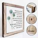 Inspirational Quote Wood Plaque Sign, Inspirational Wall Dcor, Be Brave Sign, Whenever You Find Yourself... Boho Office Dcor, Motivational Desk Dcor, Quotes Wall Dcor, Inspirational Gift 7.9inch