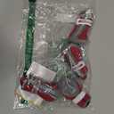 QUMY Dog Shoes for Small Dog, Puppy Dog Boots & Paw Protectors for Winter, Summer Hot Pavement, Waterproof in Rainy Weather, Ourdoor Walking, Indoor Hardfloors Skid-Resistant Soles Red Size 4