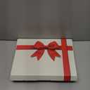 16-Inch Rechargeable Doodle Glow LED Note Board, 7-Color Light Modes, Neon Art Dry Erase Light Up Drawing Pad with Built-in Stand, Sketching Gift Toy for Kids/Girls/Teens, 5 Markers & Tracing Book (White)