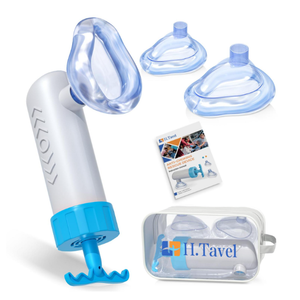 H.Tavel Choking Rescue Device, Portable Airway Suction Rescue Device, Anti Choking Device, Home First Aid Kit for Kids and Adults