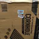 GoSports Portable Cornhole Sets, 8 Styles Choose 4 x 2 ft or 3 x 2 ft - Boards Include 8 Bean Bags, Travel Case, and Game Rules