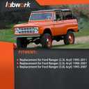 labwork Pre-Bled Clutch Master Cylinder and Line Assembly Replacement for Ford Ranger 2.3 2.5 3.0L 1995-2011