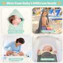 12 PCS Baby Towels, 3 PCS Soft Hooded Baby Towels & 9 PCS Washcloths, Baby Bath Towels for Newborns, Infants & Toddlers- Ultra Absorbent, Cute Baby Towel Gift for Boys & Girls